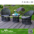 High Quality Rattan Table Sets ,3 pcs Modern outdoor furniture , Cheap Garden Table Set